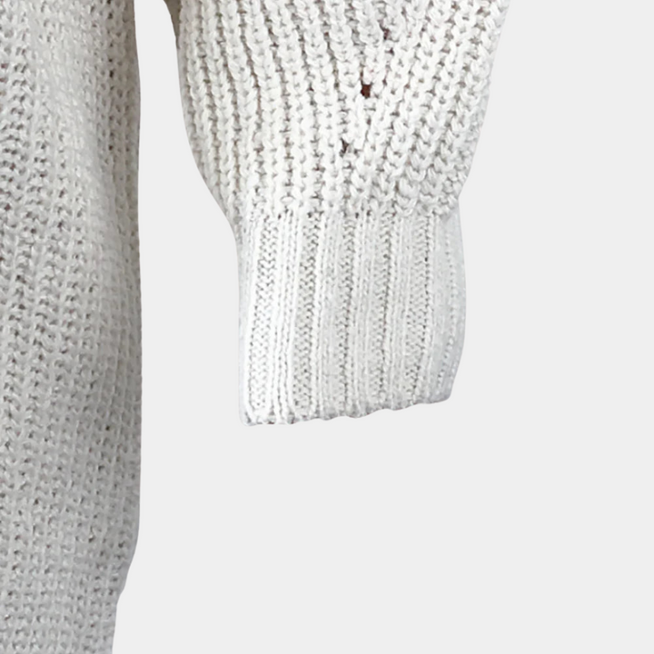 Ewelina | Sweter damski oversize z grubej dzianiny