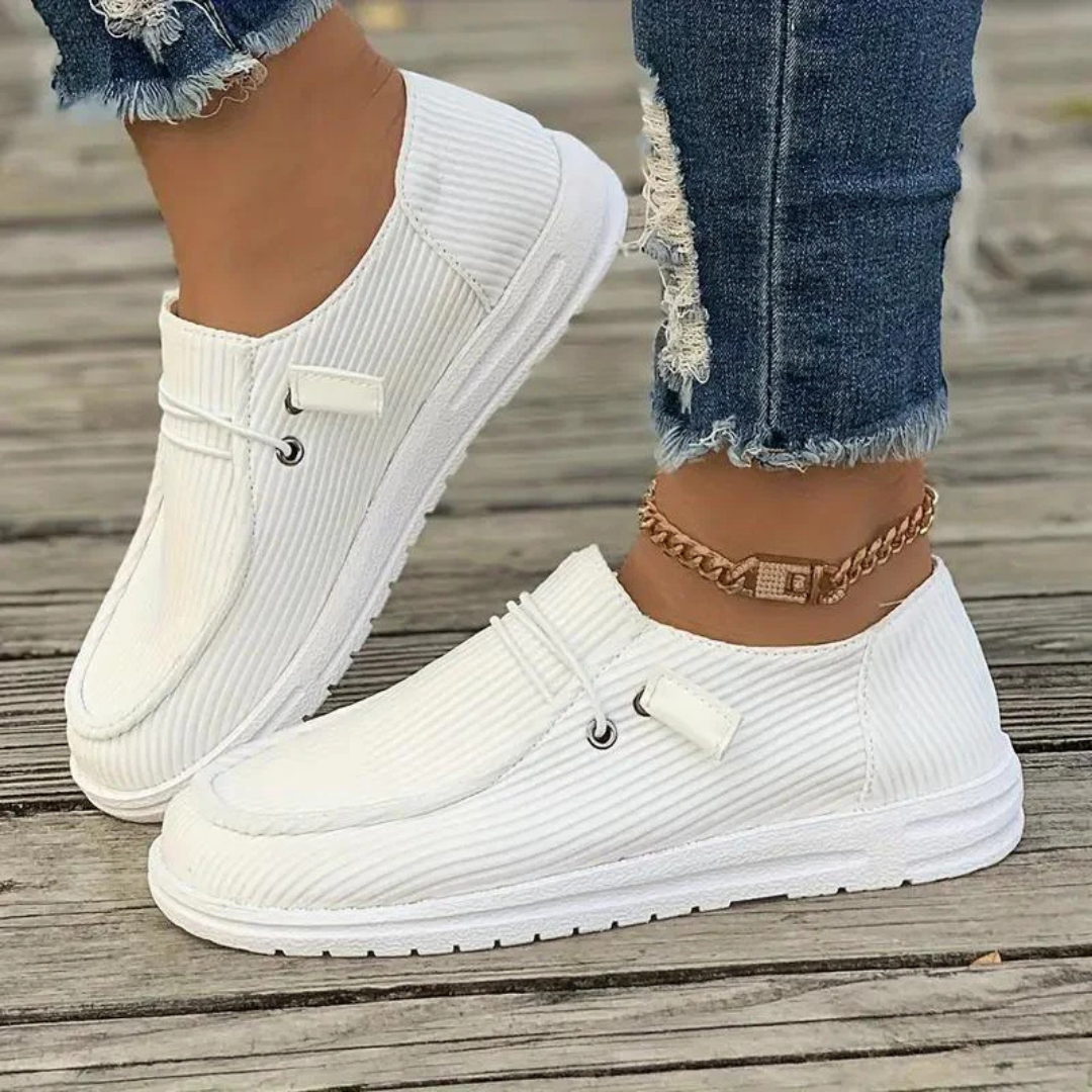 Joanna | Buty Damskie Wsuwane Płaskie Letnie Casualowe