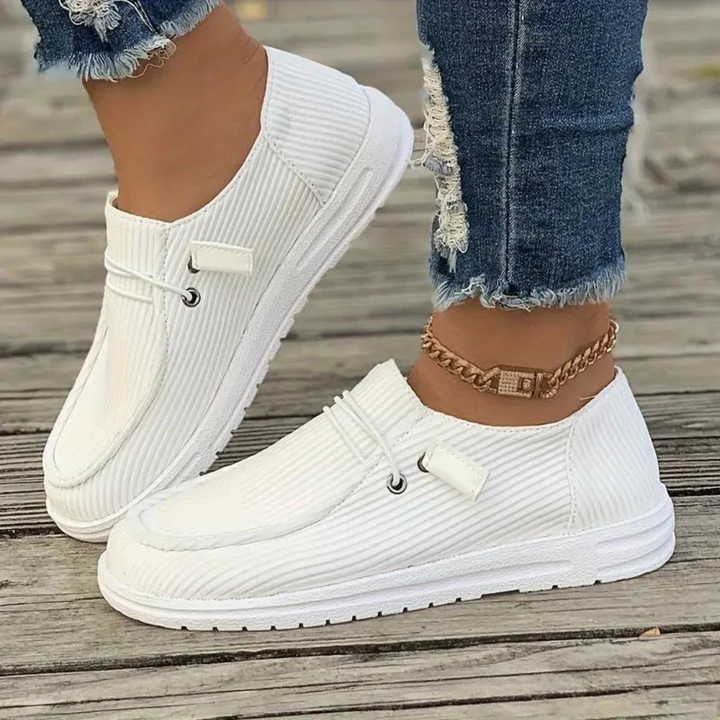 Joanna | Buty Damskie Wsuwane Płaskie Letnie Casualowe