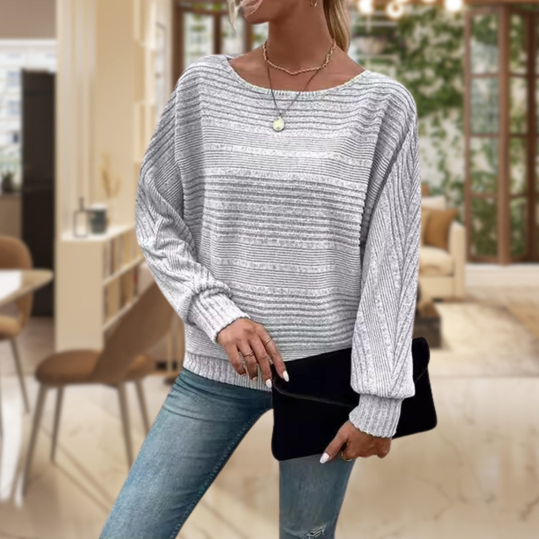 Barbara | Sweter damski o strukturalnej fakturze