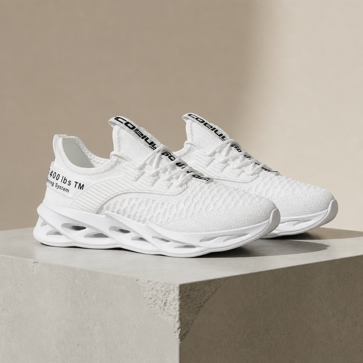 Katarzyna | Sneakersy Damskie Dzianinowe Z Gradientem