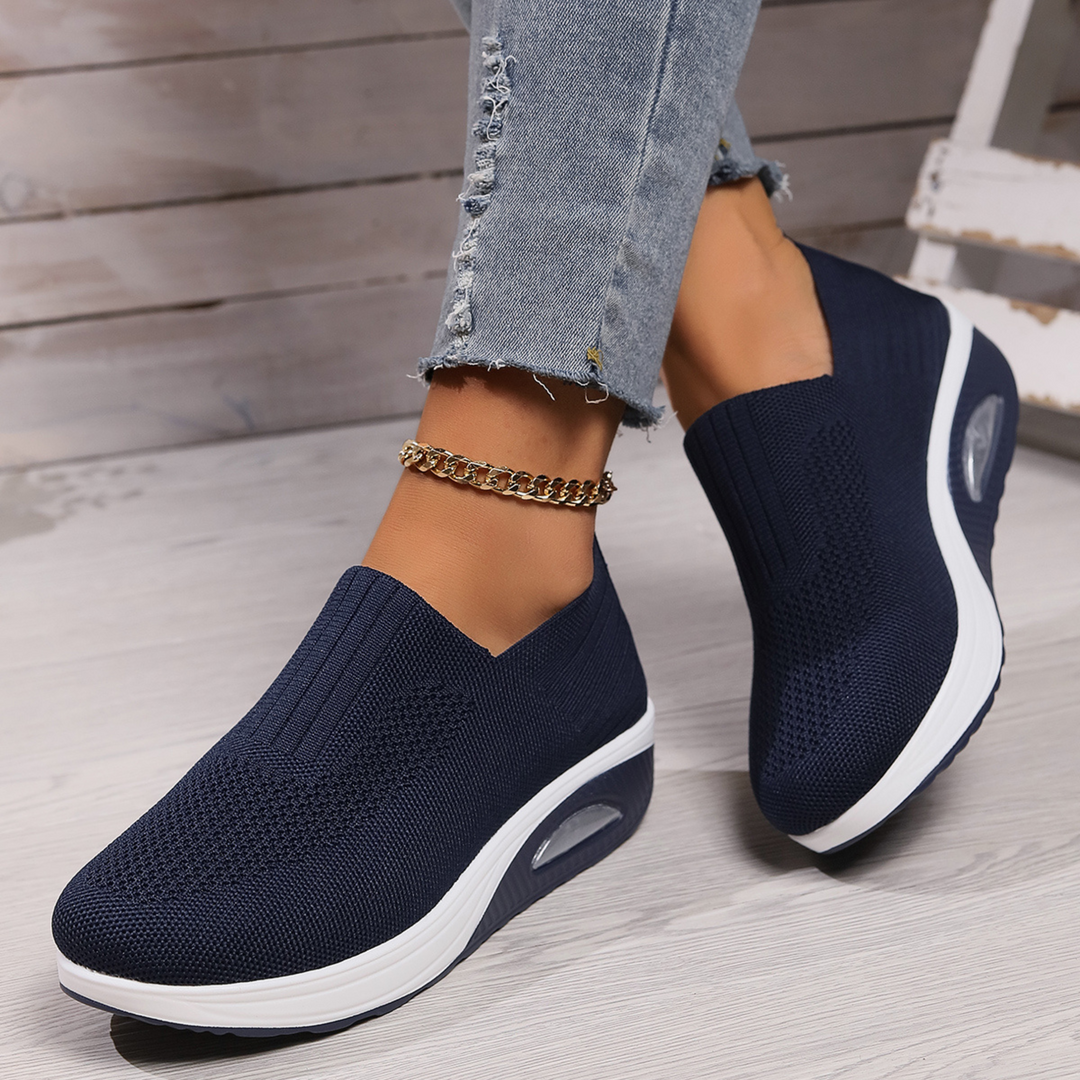 Natalia | Sneakersy Damskie Wsuwane Ortopedyczne Amortyzowane Casualowe