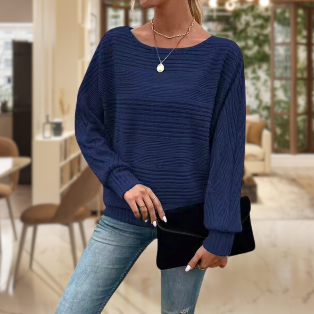 Barbara | Sweter damski o strukturalnej fakturze