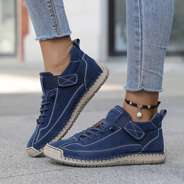 Monika | Sneakersy Damskie Ortopedyczne Na Sznurówki Codzienne