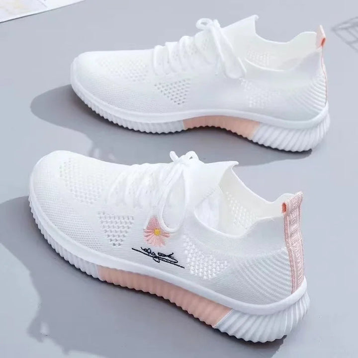 Monika | Sneakersy Damskie Ortopedyczne Z Siateczki Mesh Amortyzowane