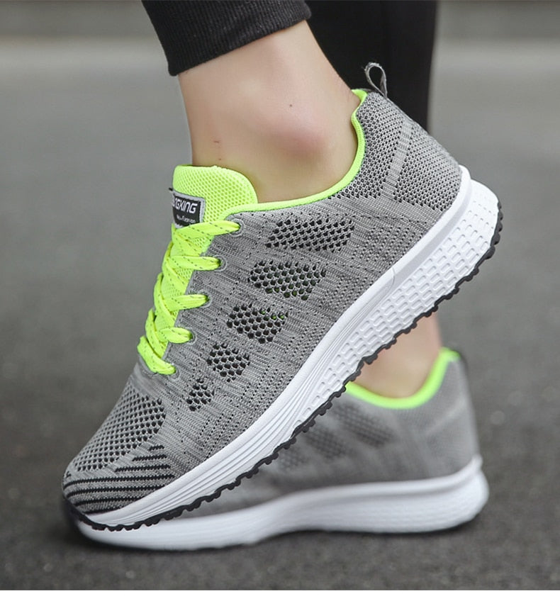 Monika | Sneakersy Damskie Ergonomiczne Oddychające Z Amortyzacją