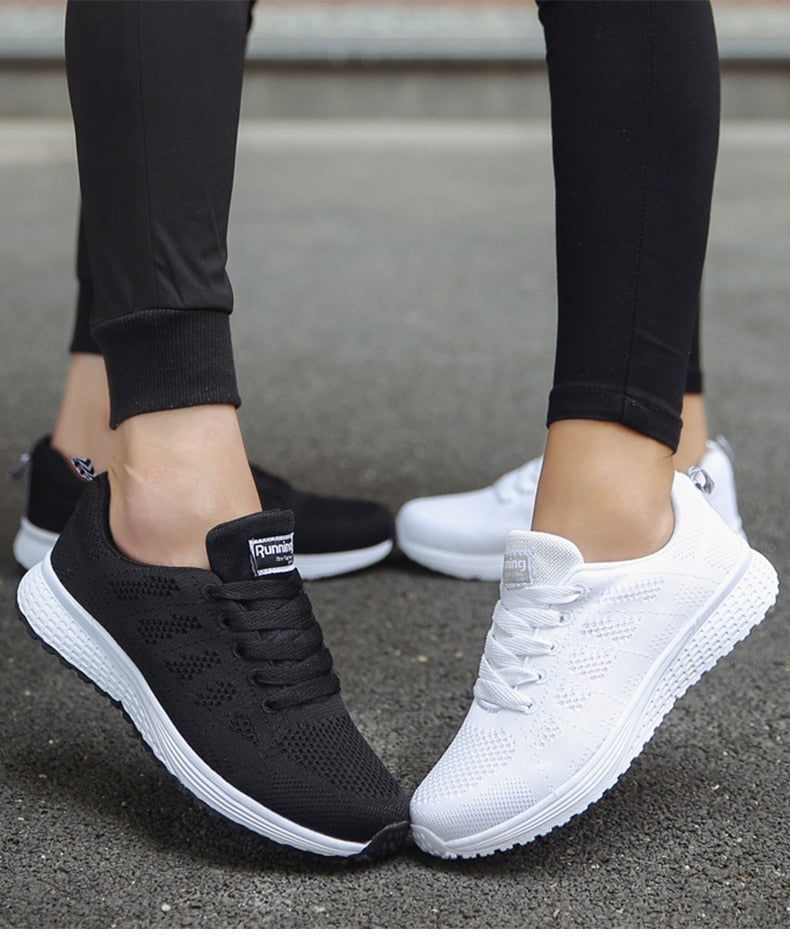 Monika | Sneakersy Damskie Ergonomiczne Oddychające Z Amortyzacją