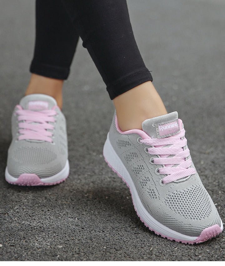 Monika | Sneakersy Damskie Ergonomiczne Oddychające Z Amortyzacją