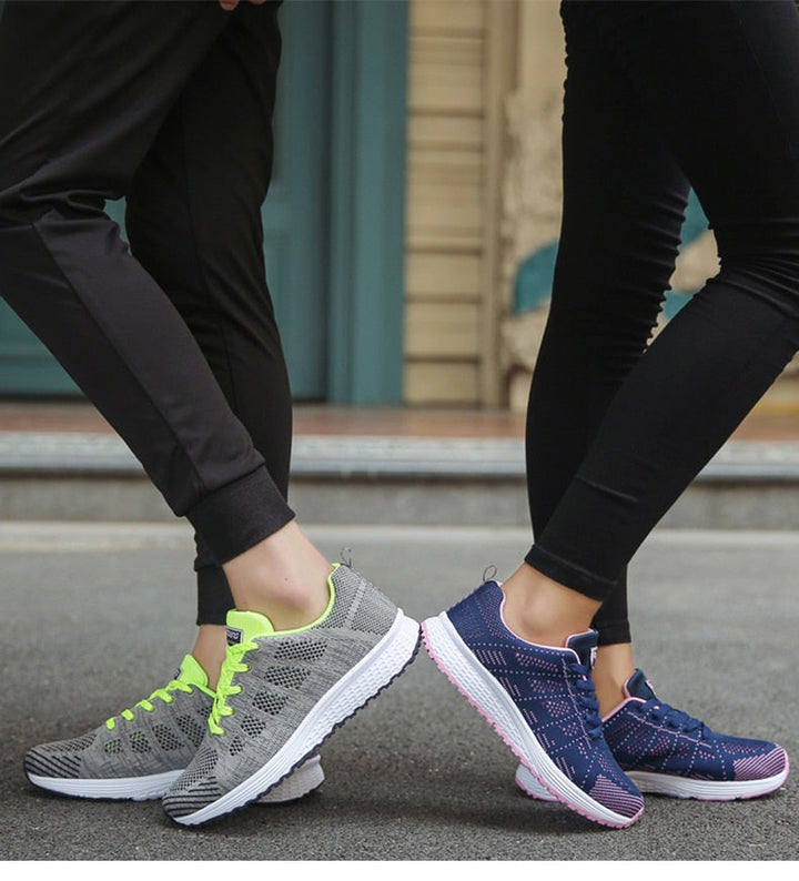 Monika | Sneakersy Damskie Ergonomiczne Oddychające Z Amortyzacją