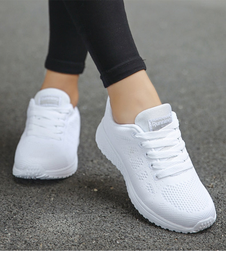 Monika | Sneakersy Damskie Ergonomiczne Oddychające Z Amortyzacją