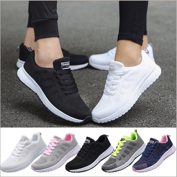 Monika | Sneakersy Damskie Ergonomiczne Oddychające Z Amortyzacją