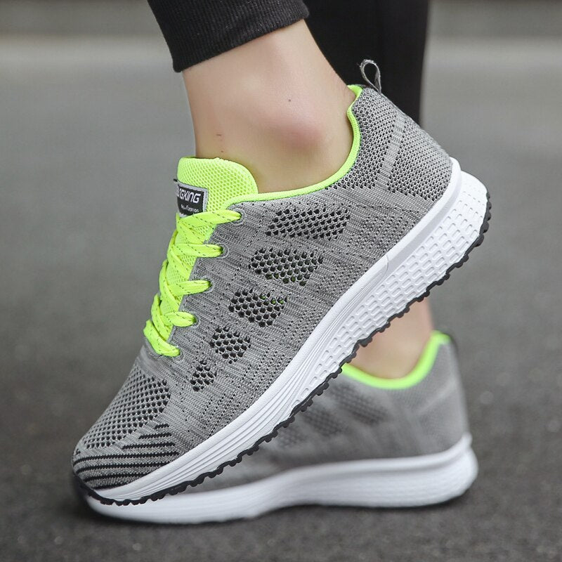 Monika | Sneakersy Damskie Ergonomiczne Oddychające Z Amortyzacją