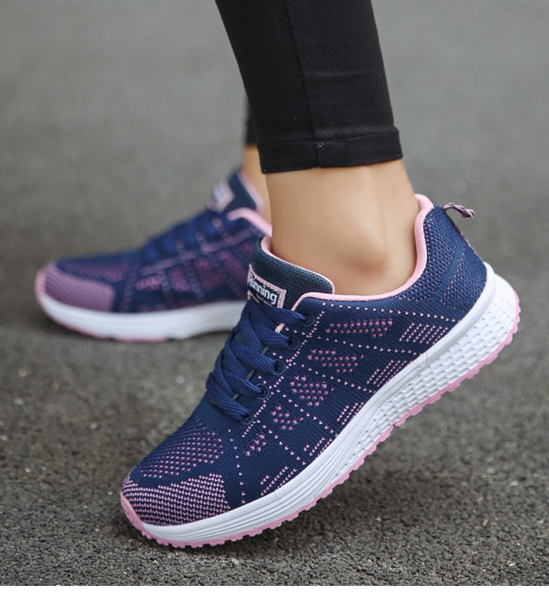 Monika | Sneakersy Damskie Ergonomiczne Oddychające Z Amortyzacją