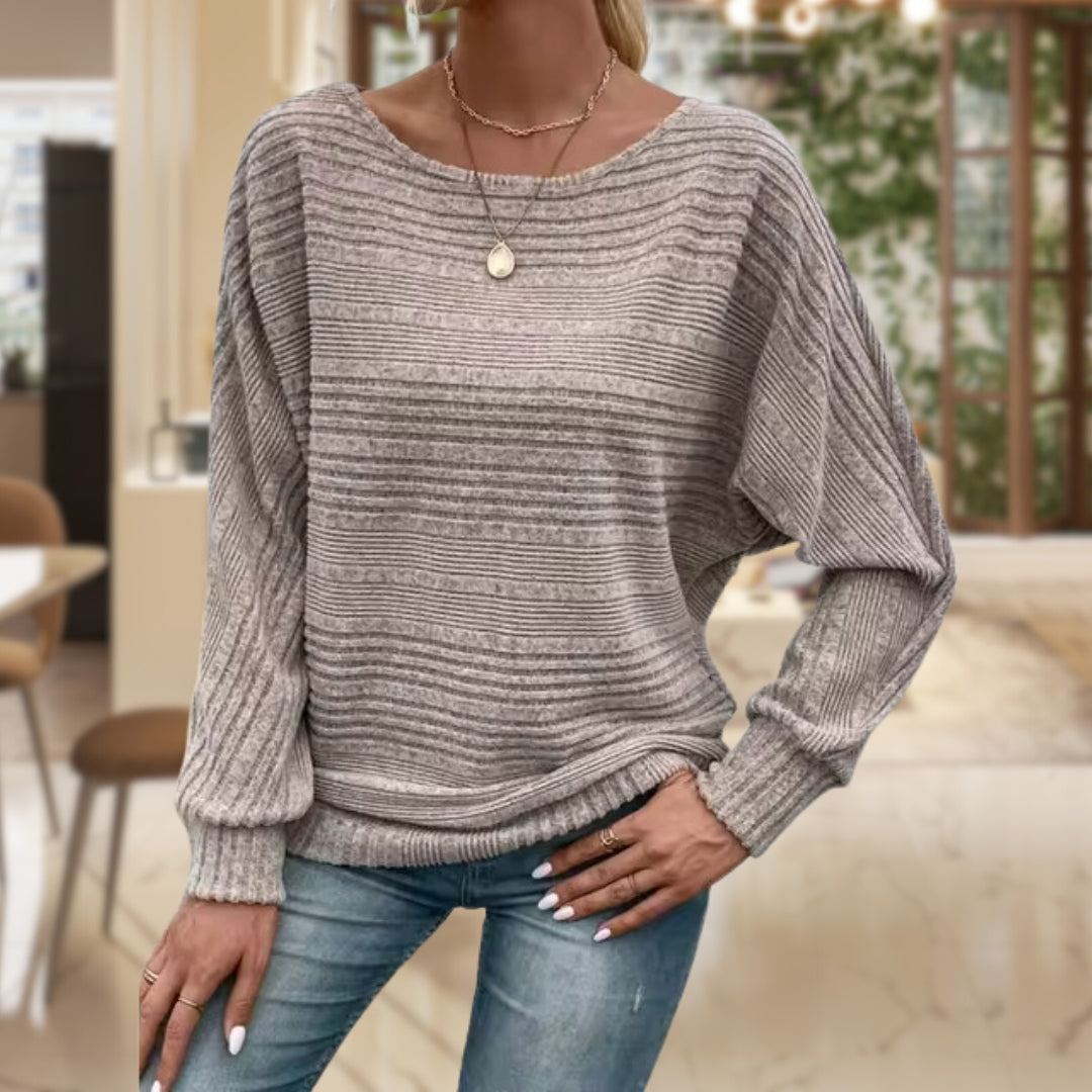 Barbara | Sweter damski o strukturalnej fakturze