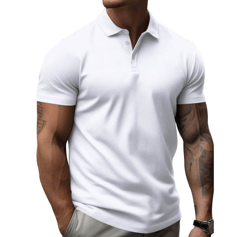 Tomasz | Koszulka Polo Męska Slim Fit Z Krótkim Rękawem