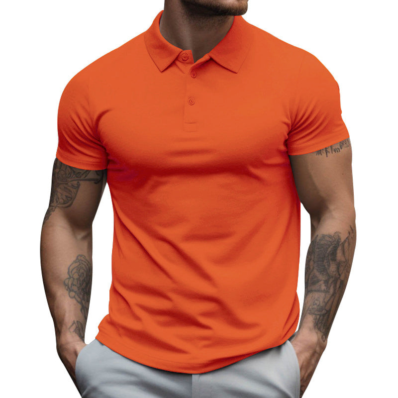 Tomasz | Koszulka Polo Męska Slim Fit Z Krótkim Rękawem