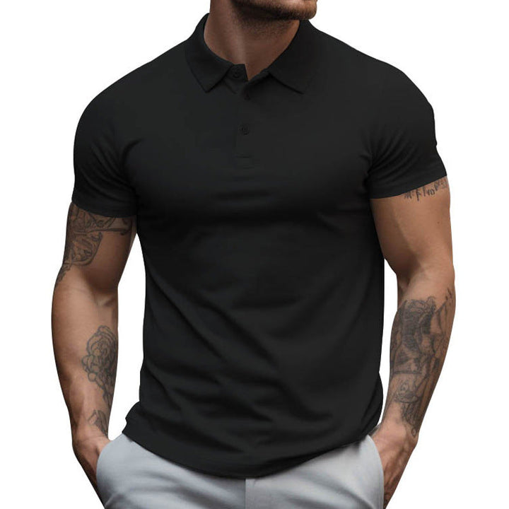 Tomasz | Koszulka Polo Męska Slim Fit Z Krótkim Rękawem