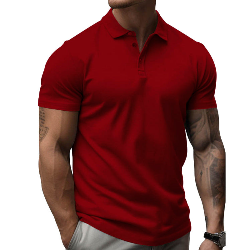 Tomasz | Koszulka Polo Męska Slim Fit Z Krótkim Rękawem