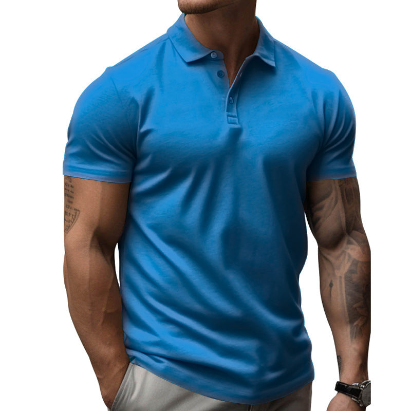 Tomasz | Koszulka Polo Męska Slim Fit Z Krótkim Rękawem
