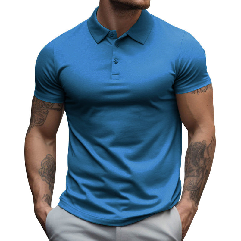 Tomasz | Koszulka Polo Męska Slim Fit Z Krótkim Rękawem