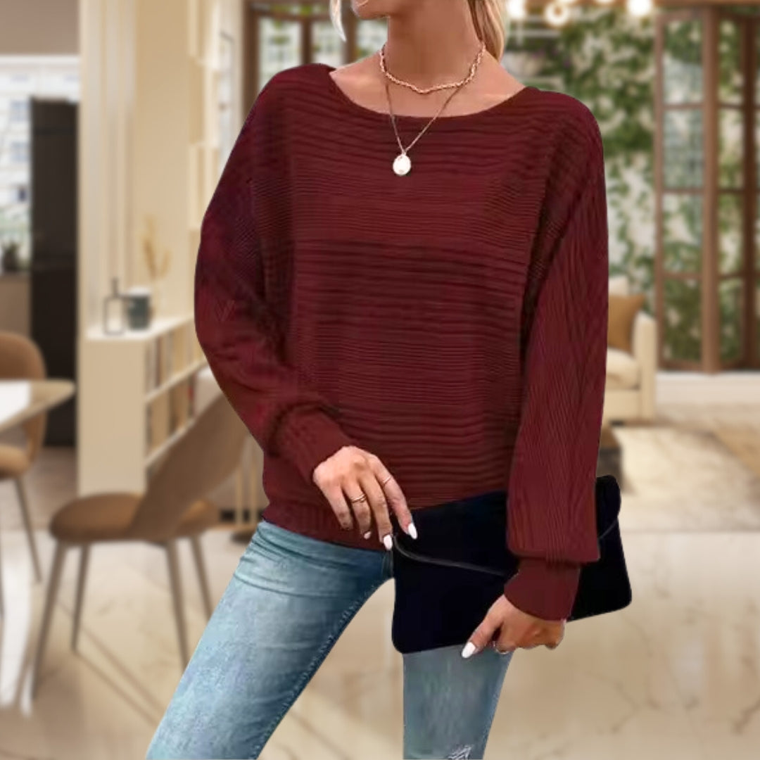 Barbara | Sweter damski o strukturalnej fakturze