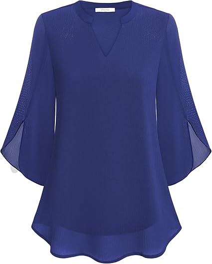 Joanna | Bluzka Damska Luźna Casualowa Z Kobiecymi Detalami