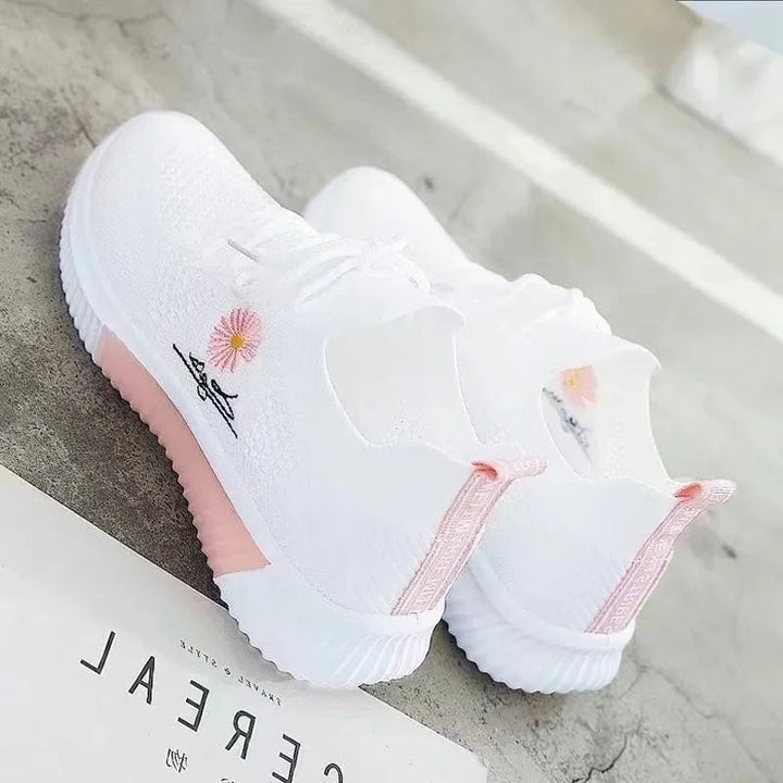 Monika | Sneakersy Damskie Ortopedyczne Z Siateczki Mesh Amortyzowane