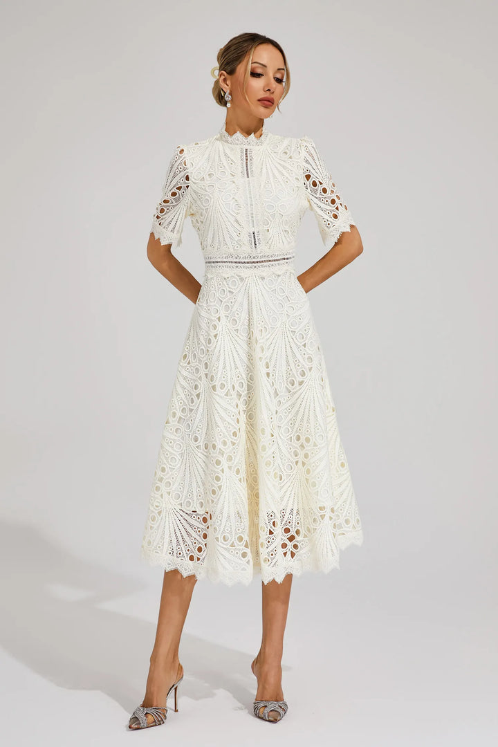 Renata | Sukienka Midi Elegancka