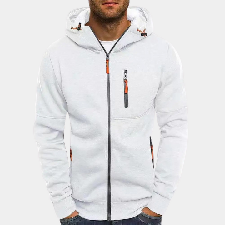 Mateusz | Bluza Męska Rozpinana Z Kapturem