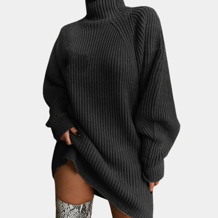 Ewelina | Sweter damski oversize z grubej dzianiny