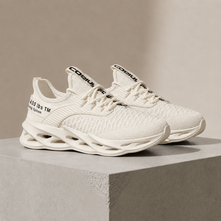 Katarzyna | Sneakersy Damskie Dzianinowe Z Gradientem