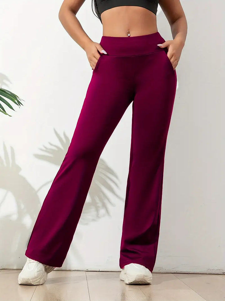 Karolina | Legginsy Damskie Sportowe z Wysokim Stanem