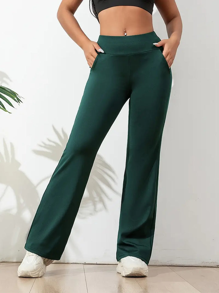 Karolina | Legginsy Damskie Sportowe z Wysokim Stanem