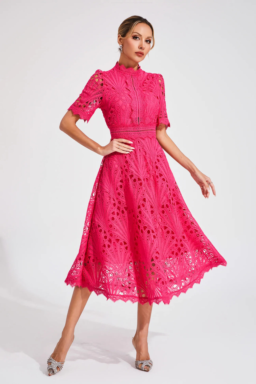 Renata | Sukienka Midi Elegancka