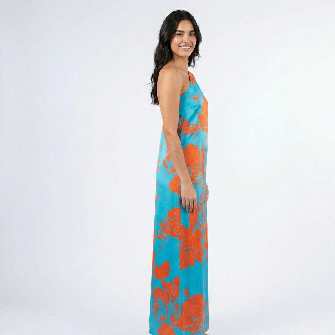 Sukienka Na Wesele Jednorękawowa