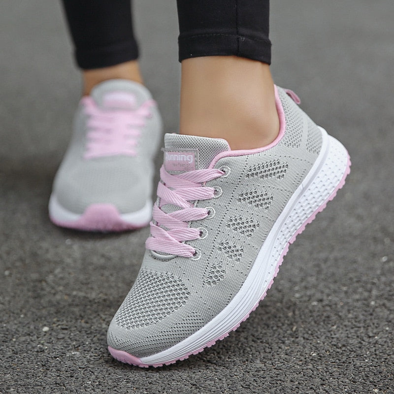 Monika | Sneakersy Damskie Ergonomiczne Oddychające Z Amortyzacją