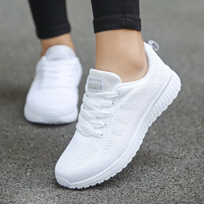 Monika | Sneakersy Damskie Ergonomiczne Oddychające Z Amortyzacją
