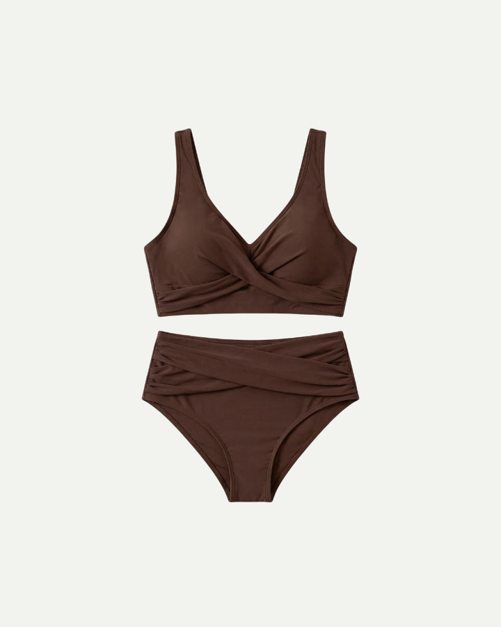 Sierra | Bikini z Wysokim Stanem i Efektem Push-Up