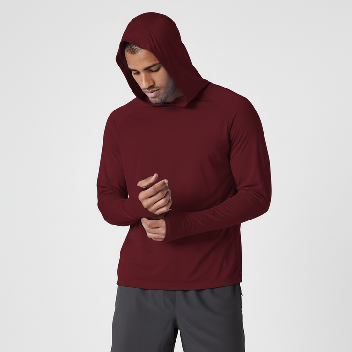 Adam | Bluza Męska Sportowa Z Kapturem