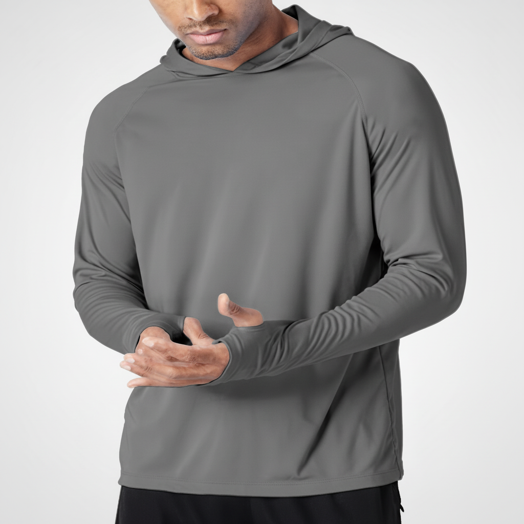 Adam | Bluza Męska Sportowa Z Kapturem