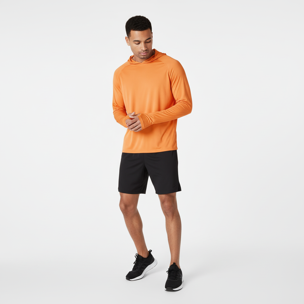 Adam | Bluza Męska Sportowa Z Kapturem