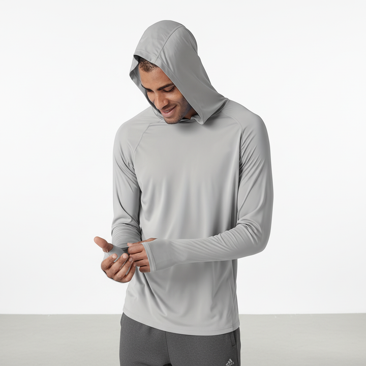 Adam | Bluza Męska Sportowa Z Kapturem