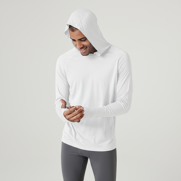 Adam | Bluza Męska Sportowa Z Kapturem