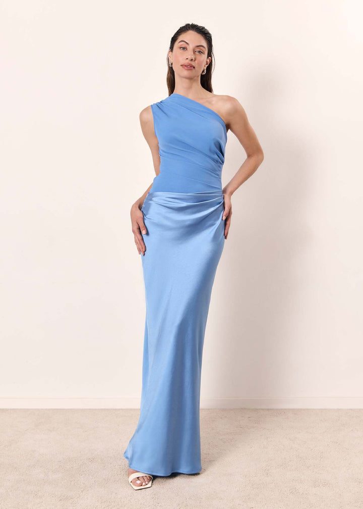 Aleksandra | Sukienka Maxi Damska Elegancka Letnia Na Wesele