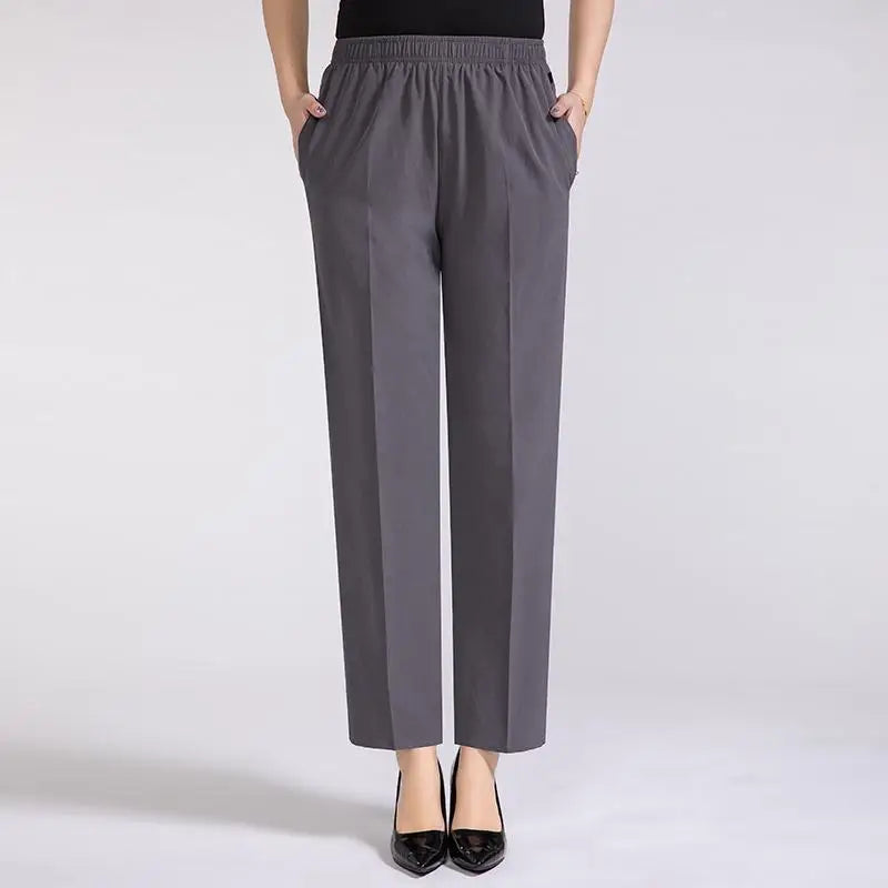 Weronika | Spodnie Damskie Eleganckie Proste Do Kostki
