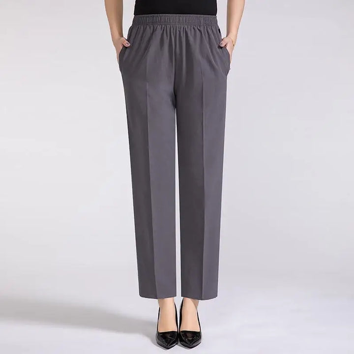 Weronika | Spodnie Damskie Eleganckie Proste Do Kostki