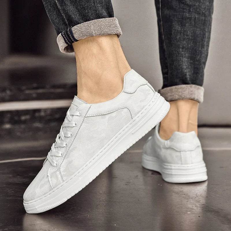Michał | Sneakersy Męskie Ze Skóry