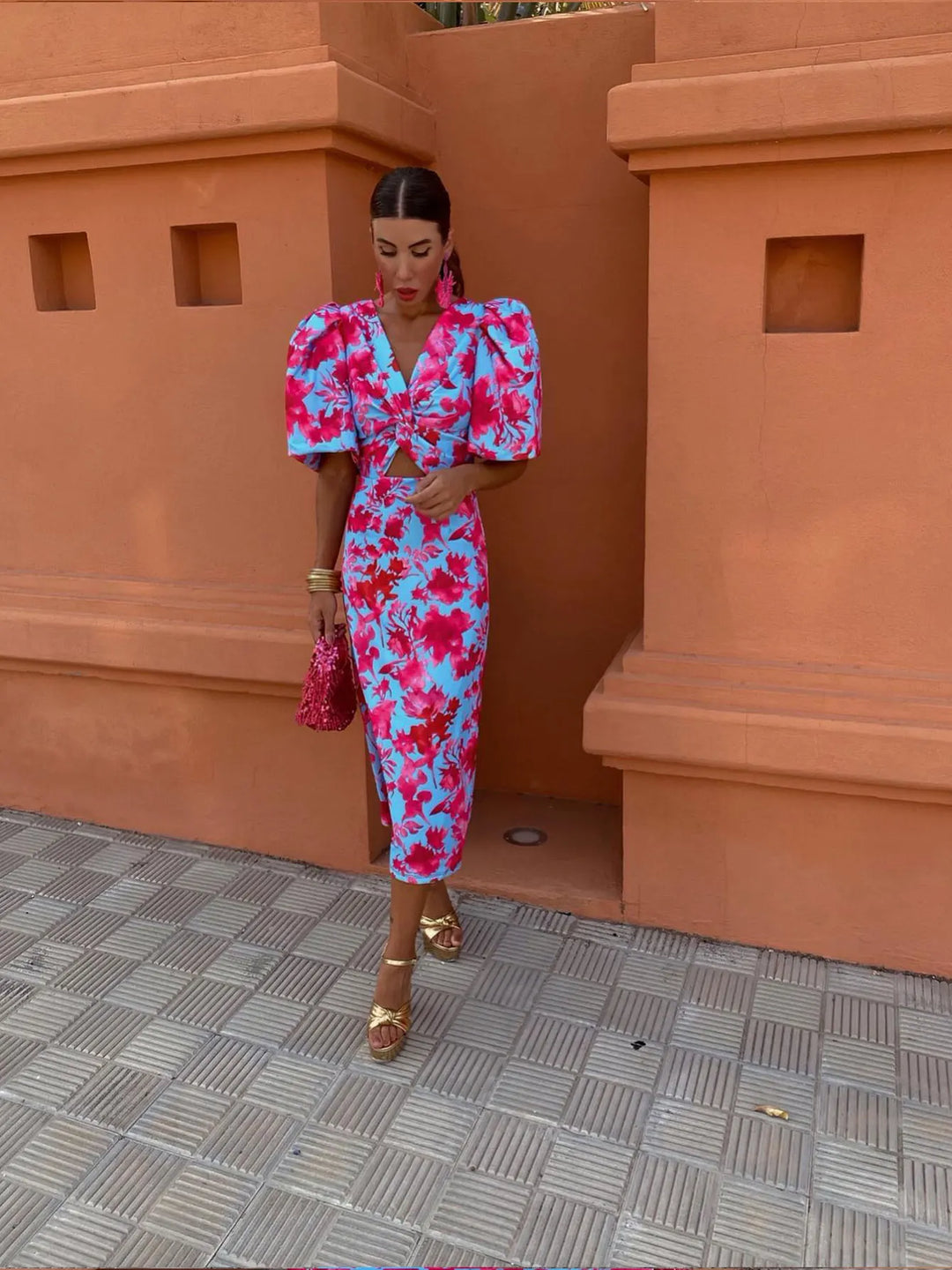 Liliana | Sukienka Floral Charm Midi
