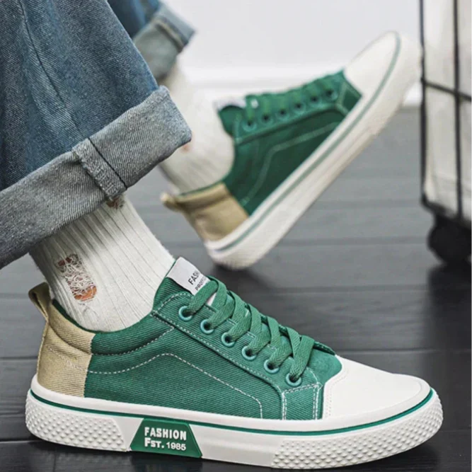 Bartosz | Sneakersy Męskie Płócienne do Skateboardingu