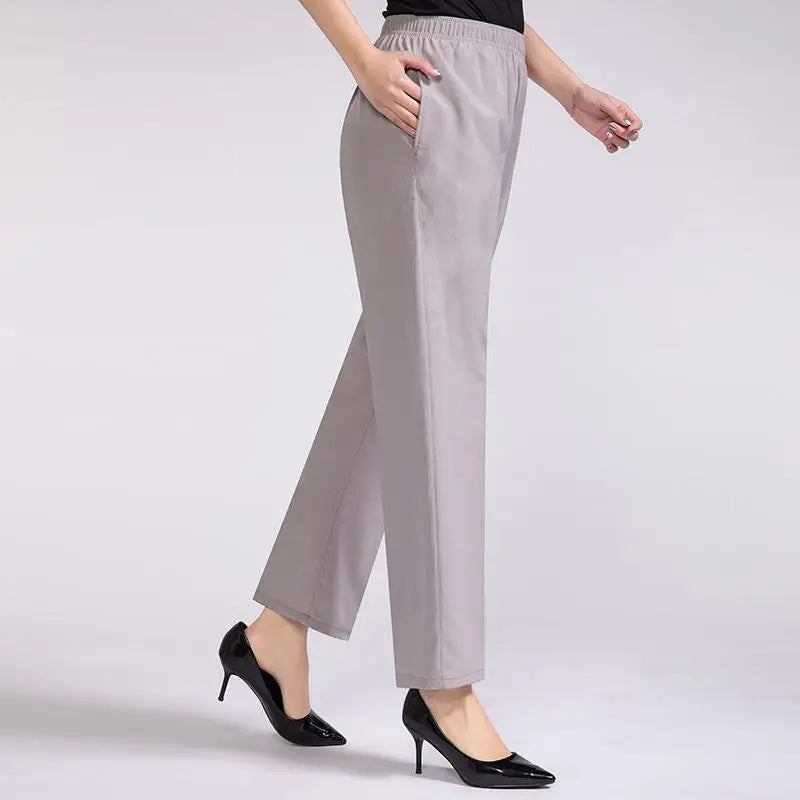 Weronika | Spodnie Damskie Eleganckie Proste Do Kostki
